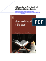 Islam and Security in The West 1St Edition Edition Stefano Bonino Full Chapter