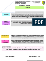 evaluacion trimestral