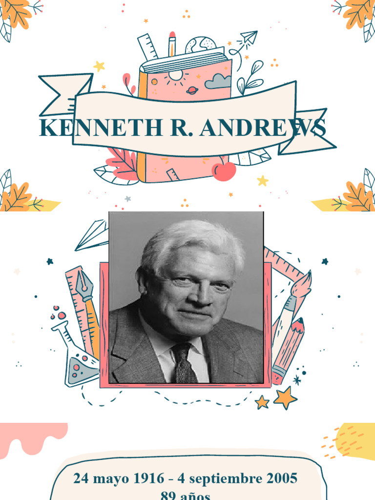 Estrategia Empresarial según Kenneth R. Andrews | PDF