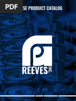 GP Reeves - Product Catalog | PDF | Pump | Valve