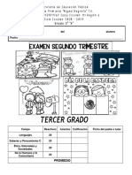 Examen 3ero, 2do Trimestre