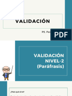 Validación