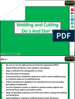 Welding and Cutting Do's and Don'Ts Global EHS DD 004