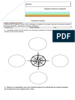 Prueba Historia (Mapas, Puntos Cardinales)