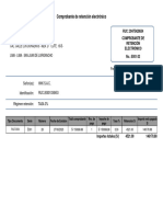 Comprobante de Retención Electrónico