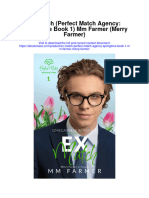 Ex Match Perfect Match Agency Springtime Book 1 MM Farmer Merry Farmer Full Chapter
