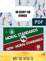 Moral Standards vs. Non-Moral Standards