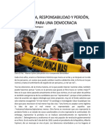 Cconsciencia, Responsabilidad y Perdón, Requisitos para Una Democracia