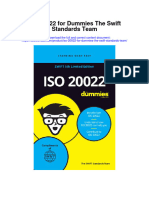 Iso 20022 For Dummies The Swift Standards Team Full Chapter