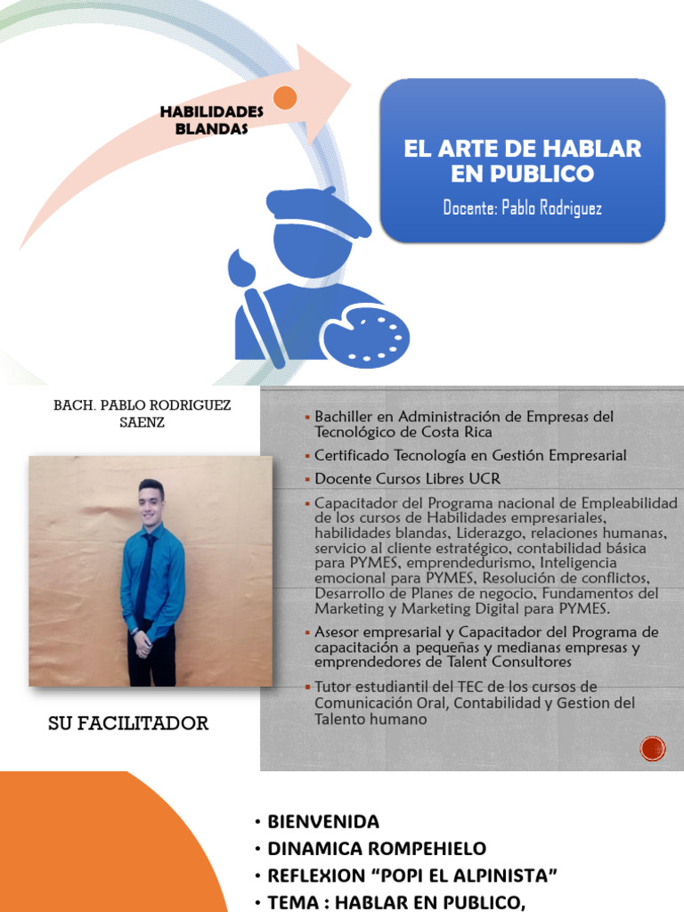 Habilidades para Hablar en Público | PDF | Hablar en público | Comunicación