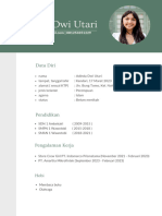 Green Grey Color Blocks Copy Editor CV