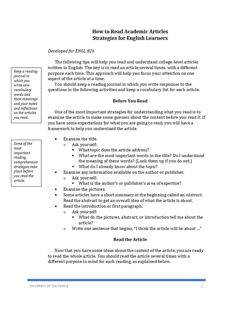 Reading visual data 2