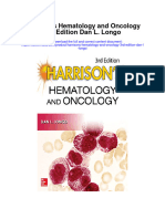 Harrisons Hematology and Oncology 3Rd Edition Dan L Longo Full Chapter