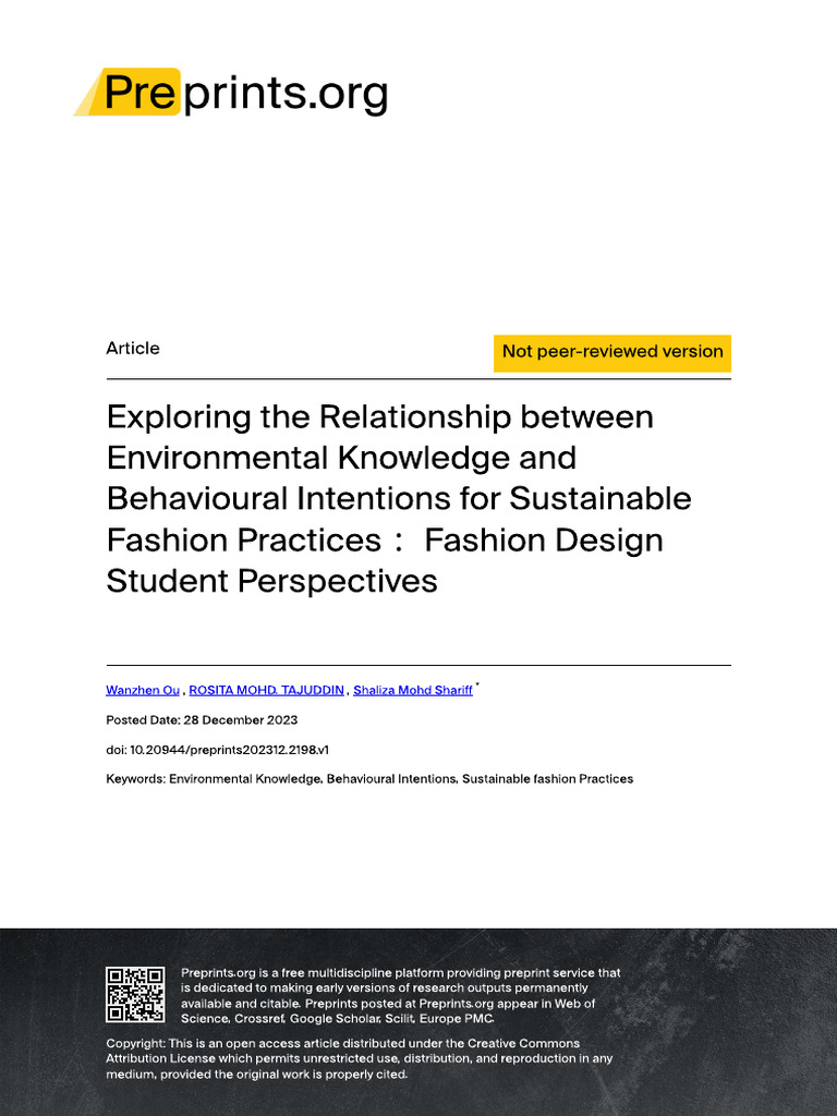Exploring The Relationship Between Environmental K Pdf P Value