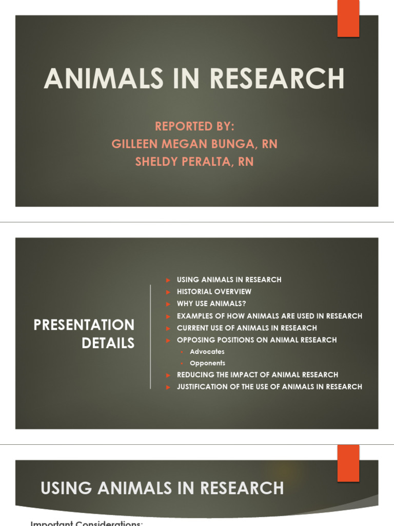 Animal Research: Ethics and Practices | PDF | Animal Testing | Cruelty ...