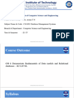 LM7 - Embedded SQL and Dynamic SQL