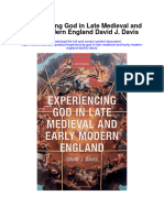 Experiencing God in Late Medieval and Early Modern England David J Davis Full Chapter