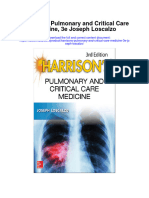 Harrisons Pulmonary and Critical Care Medicine 3E Joseph Loscalzo Full Chapter