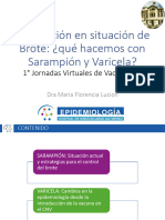 Vacunación en situación de Brote - qué hacemos con Sarampión y Varicela (1)