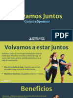 Volvamos Juntos: Guía de Sponsor