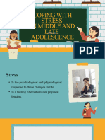 PDPR - L5 Coping With Stress in Middle and Late Adolescence