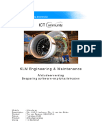KLM MaintenanceEngineering TechnicalTraining