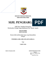 contoh TAPAK SIJIL PENGHARGAAN