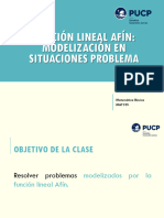 Función Lineal Afín - Modelización - H203