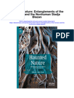 Haunted Nature Entanglements of The Human and The Nonhuman Sladja Blazan Full Chapter