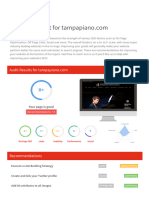 SEO Report For Tampapiano - Com-1