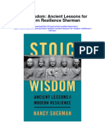 Stoic Wisdom Ancient Lessons For Modern Resilience Sherman All Chapter