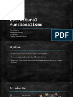 Estructural Funcionalismo