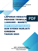 Laporan Kegiatan Perpustakaan Triwulan 1