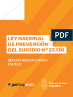 Ley Suicidio 27130-2022