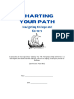 Psy 6580 - Charting Your Path Lesson 3 Worksheet