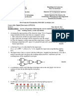 First Semester Exam SWE113