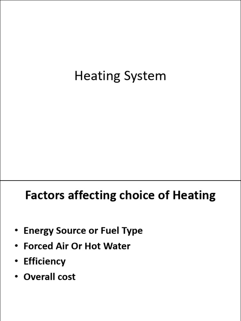 Heating System Overview and Costs | PDF | Cogeneration | District Heating