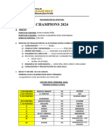 Programción de Apertura Cahmpions 2024