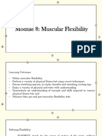 MODULE 8 Muscular Flexibility