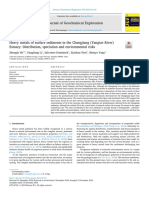 Heavy Metals of Surface Sediments in The Changjiang (Yangtze River) Estuary Distribution, Speciation and Environmental Risks