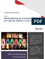 5.1 Merchadising de Presentación, Por Tipo de Cliente y Ciclo de Vida