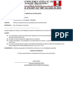 Informe 03 SEÑALETICAS EN CASO DE SISMO 6to Grado