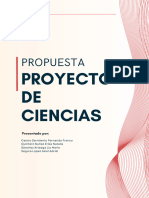 Documento A4 Propuesta Proyecto Informe Profesional Moderno Rojo