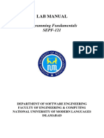 Programming Fundamentals-SEPF-121- Lab Manual (1)