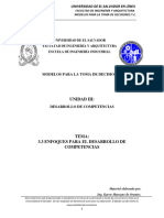 3.3 Enfoques para El Desarrollo de Competencias