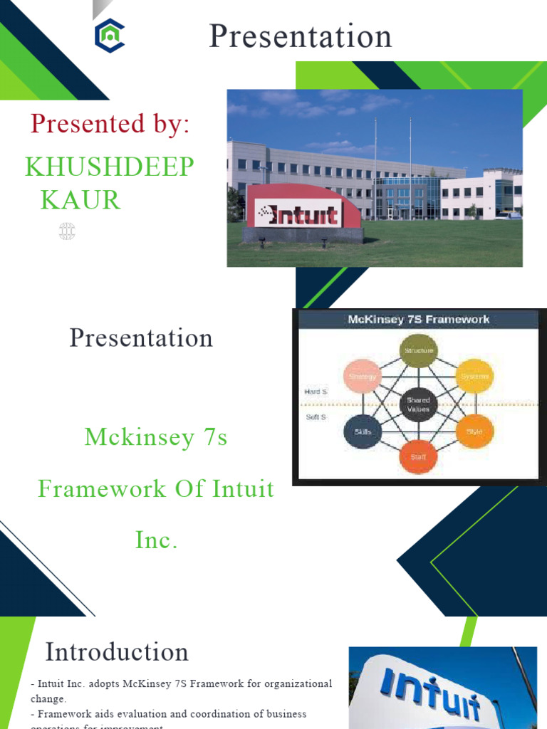 Mckinsey 7s framework of intuit inc presentation 1 download free pdf