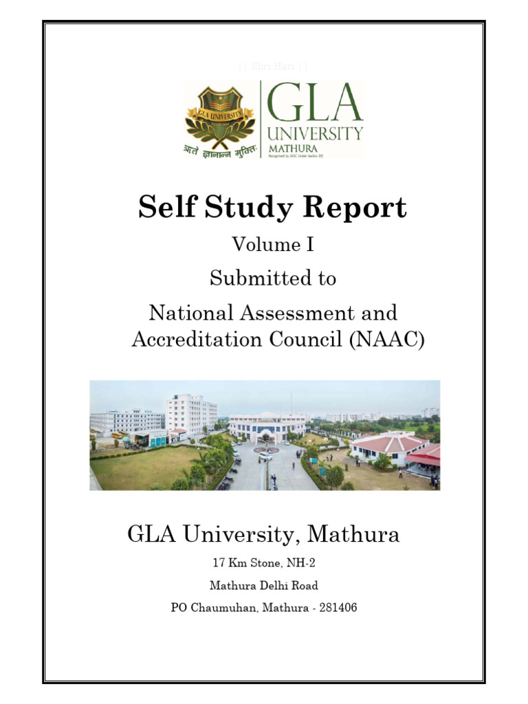GLA University Self Study Report for NAAC | PDF | Computer Network ...