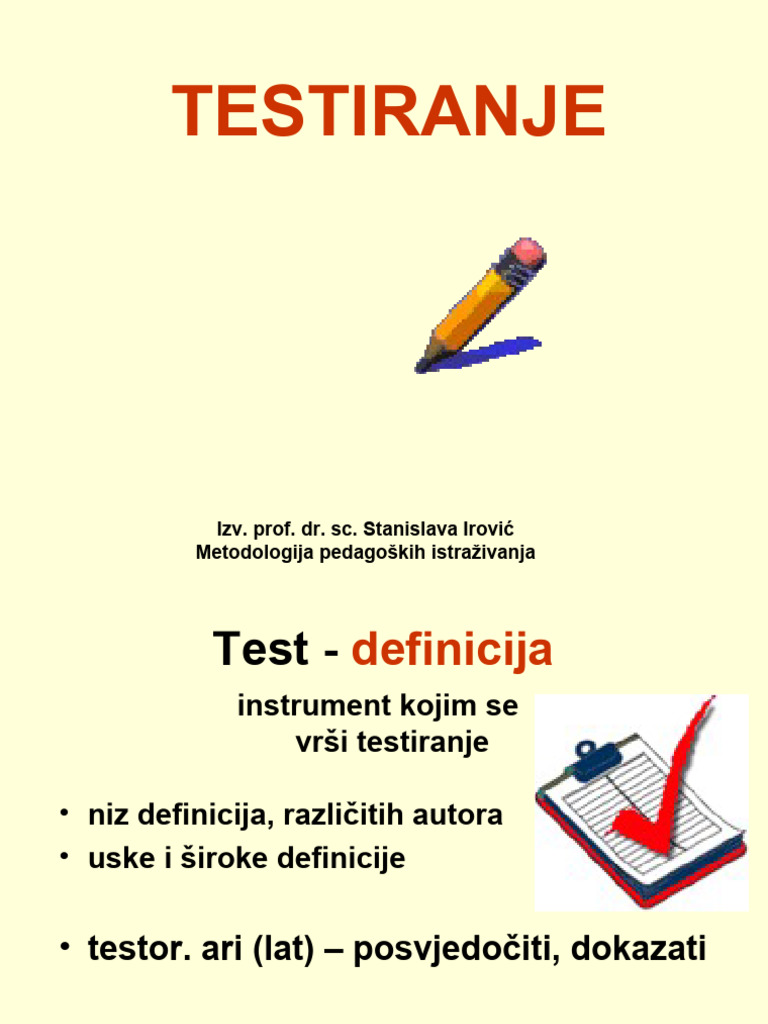 Testiranje | PDF