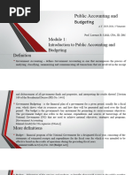 Module 1 - Intro To Financial Controllership | PDF | Accounting | Audit