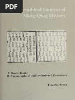 Geographical Sources of Ming-Qi - Brook, Timothy, 1951